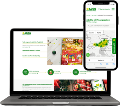 Screen MockUp ADEG Website