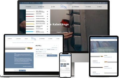 Screen MockUp ACS Webprojekt