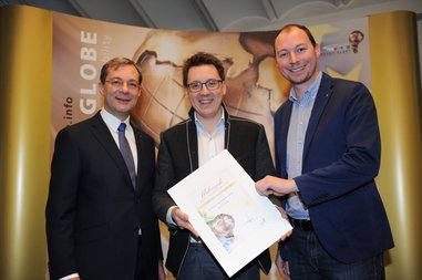 Matthias und Jochen beim Energy Globe Award