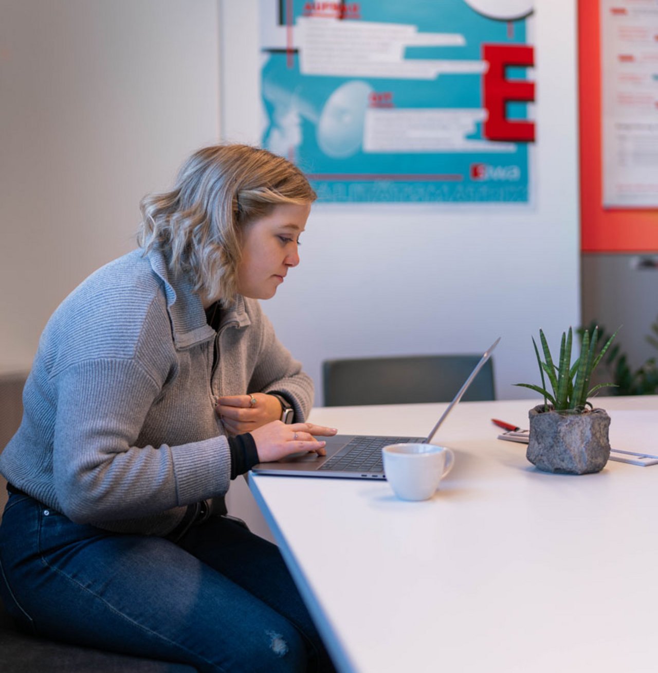 SIWA ISO Expertin bei der Arbeit