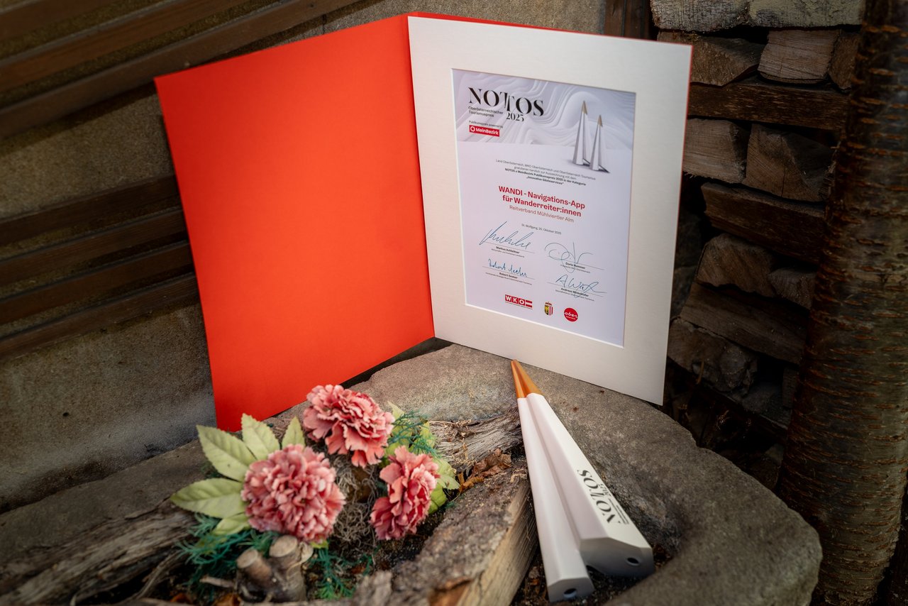Publikumspreis NOTOS für die WANDI App, entwickelt von SIWA Online GmbH