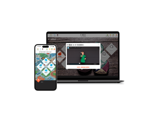 Screen Mock Up Laptop und Smartphone vom sport-attack Fitness-Portal