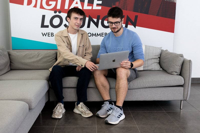 David CISO und Stefan Developer bei der Arbeit
