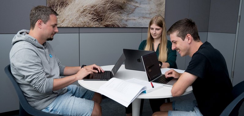 SIWA Team bei der Arbeit