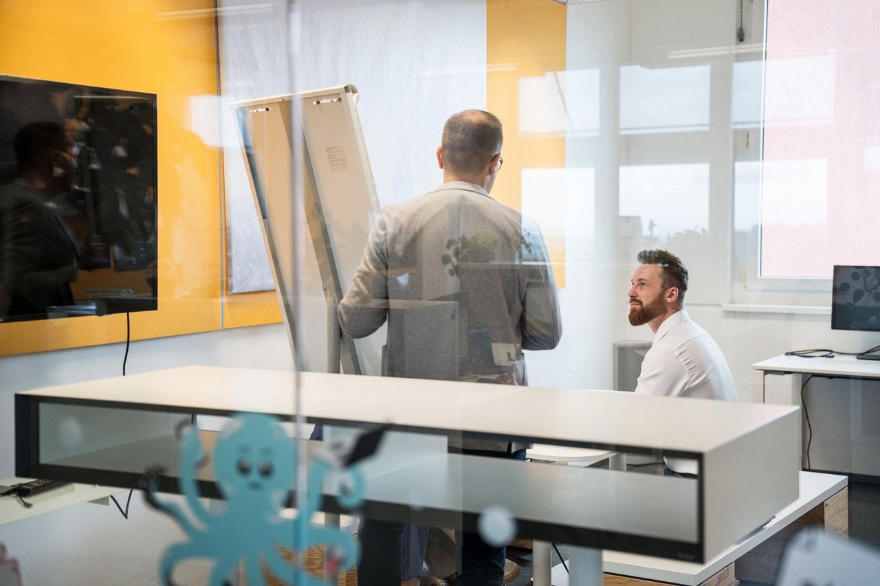 Strategiebesprechung Pimcore Experte und Head of Sales bei SIWA