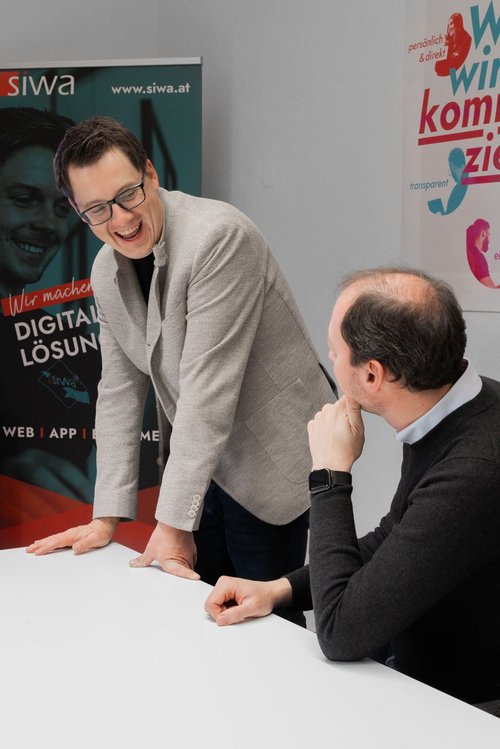 Jochen und Matthias, SIWA Geschäftsführung